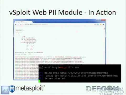 Defcon 19 Metasploit Vsploit Modules
