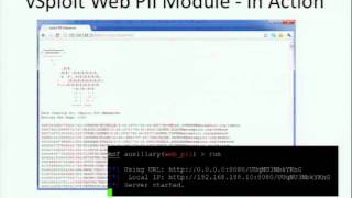 DEFCON 19: Metasploit vSploit Modules