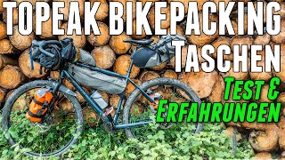 Topeak Bikepacking Taschen Test - Frontloader, Backloader, Midloader, Toploader, Versacage