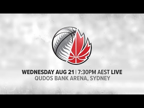 New Zealand vs Canada - Full Game - International Basketball Series 2019