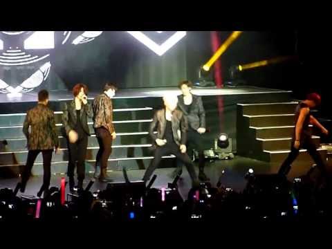 010914 U KISS First US Tour in NYC - Believe [HD fancam]