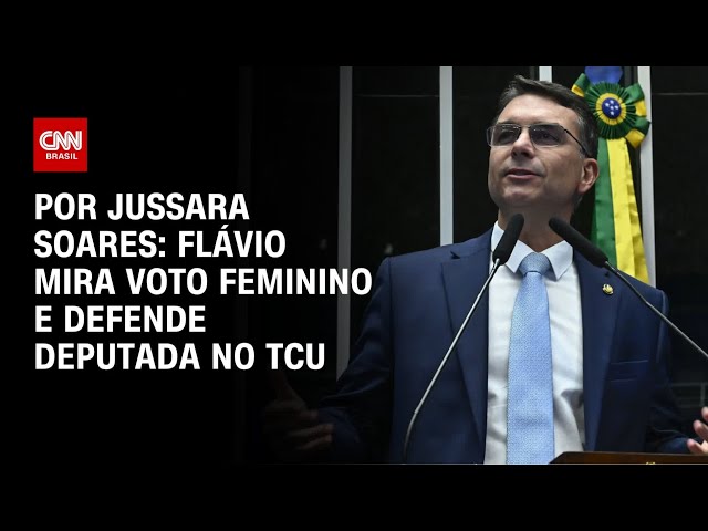 Eleições 2026: Flávio Bolsonaro mira voto feminino e defende deputada no TCU | CNN PRIME TIME