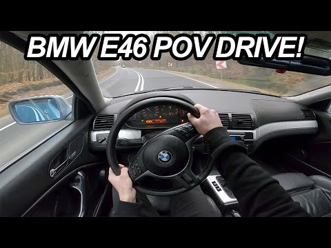 BMW E46 320I COUPE POV DRIVE | M54B22 170HP | CUSTOM EXHAUST!