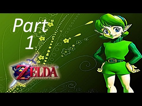 TLoZ Ocarina of Time 100% Walkthrough (No Commentary) - Part 1