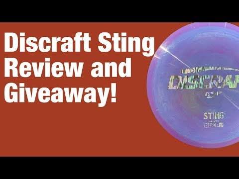Discraft Sting Review and Giveaway