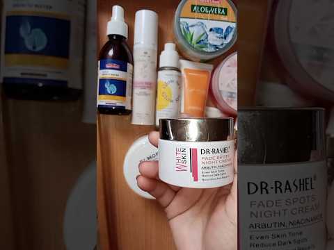 Dr. Rashel Whitening NightCream #skincare #shorts #drrashelproducts