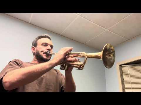 Olds Ambassador Trumpet Made in 1975 Fullerton California image 12
