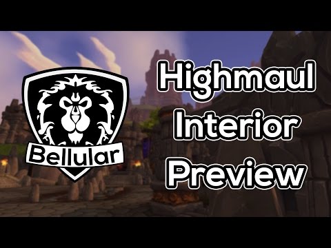Highmaul Raid Interior Preview - Warlords of Draenor Beta