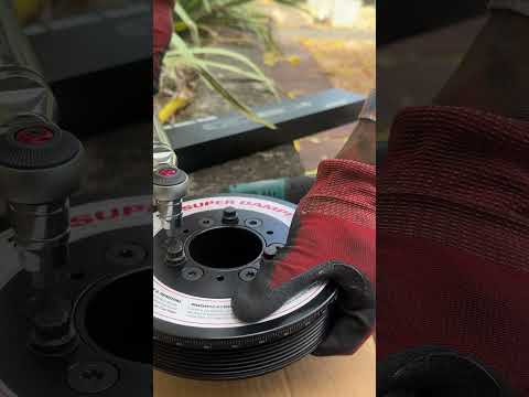 How to: Torque Ati Super Damper #dodge #scatpack #automobile #cleaning #mechanic #cars #mopar