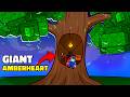 I Built A Base Inside Of Giant Amberheart Tree