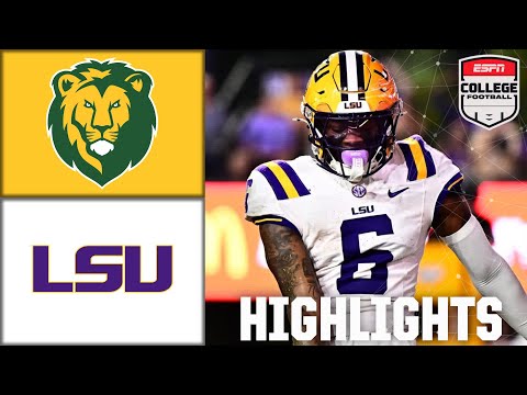 SE Louisiana Lions vs. LSU Tigers | Full Game Highlights | ESPN College Football