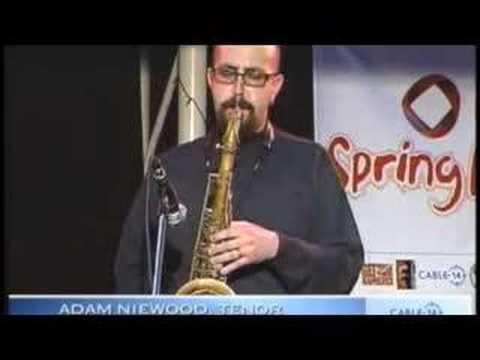 Adam Niewood Trio plays "Rhythm-a-ning"
