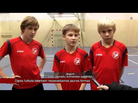 OgresTV: Ogres futbola talantiem nepieciešamas jaunas formas (26.11.2012)