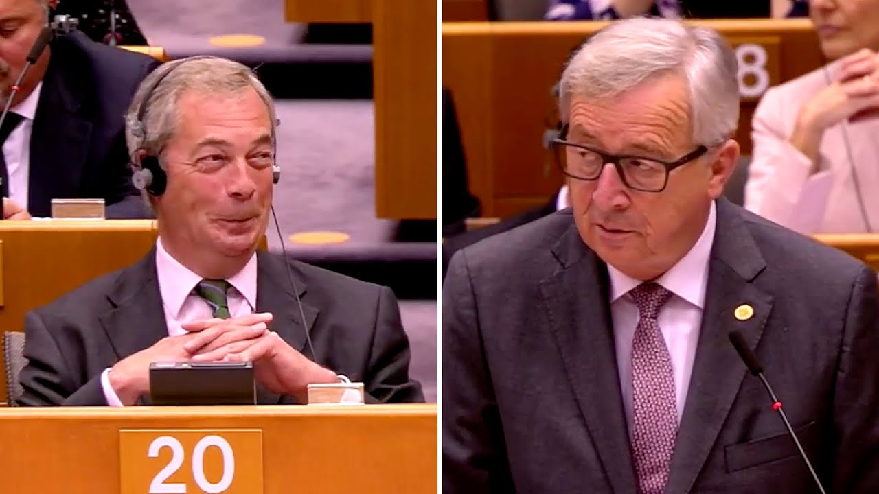 Juncker vs. Farage: The final battle