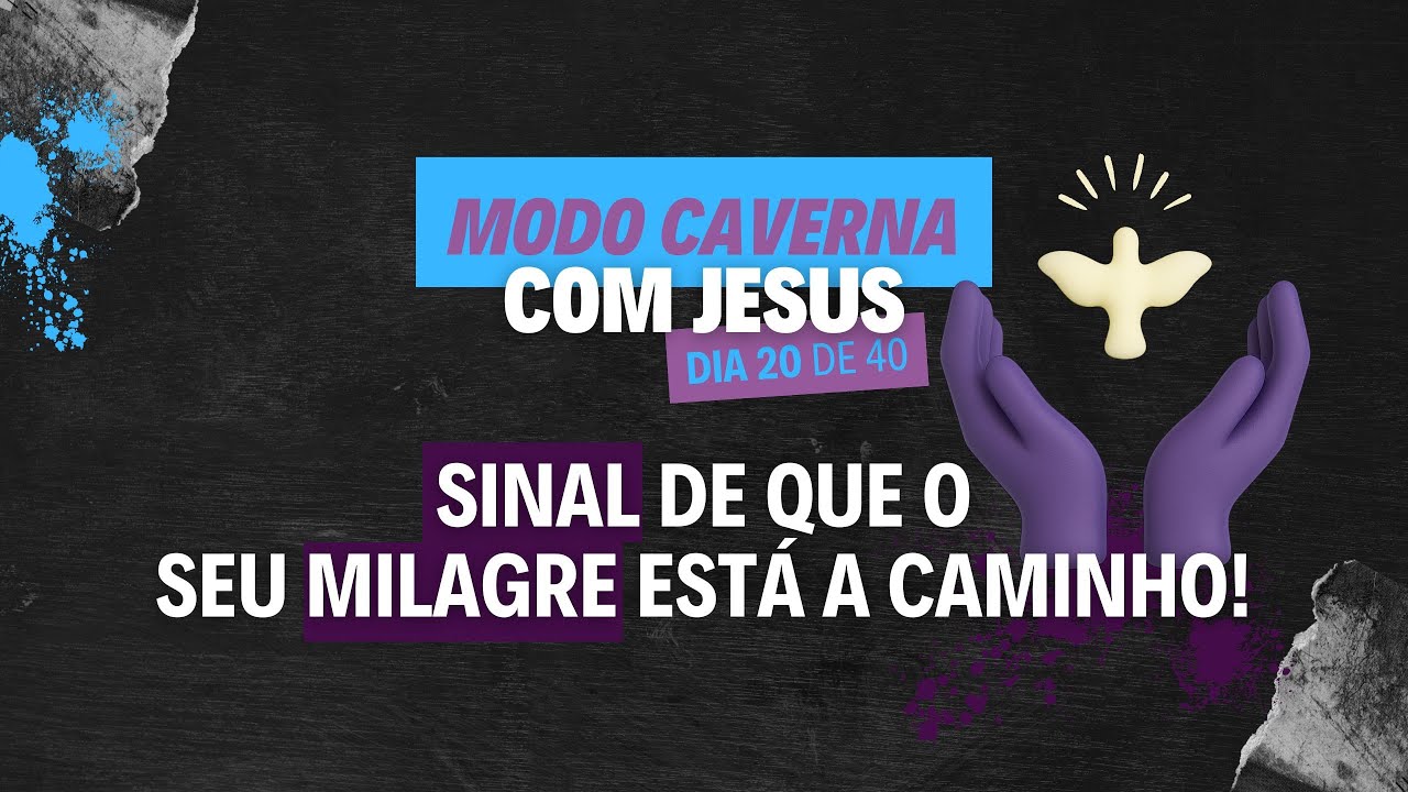 Dia 20 - Desapareça por 40 dias e veja o que acontece! O "de repente" de Deus leva tempo - entenda!