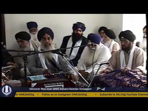 020 Vancouver May 1999 FriMor - Bhai Jasbir Singh Jee UK