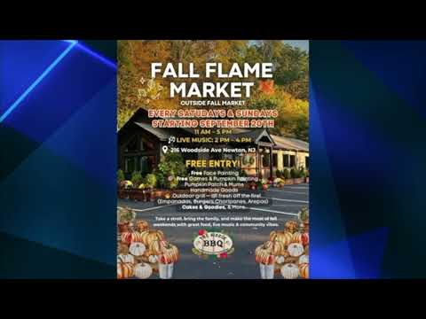 Newton Fall Flame Market