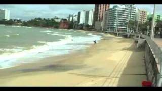A praia de Guarapari