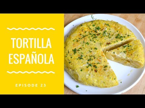 Tortilla Espanola Recipe- How to Make Spanish Omelette ( Tortilla de Patatas )