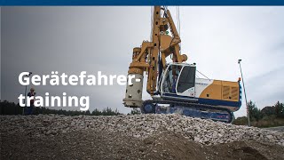 preview picture of video 'Gerätefahrertraining der BAUER Training Center GmbH'