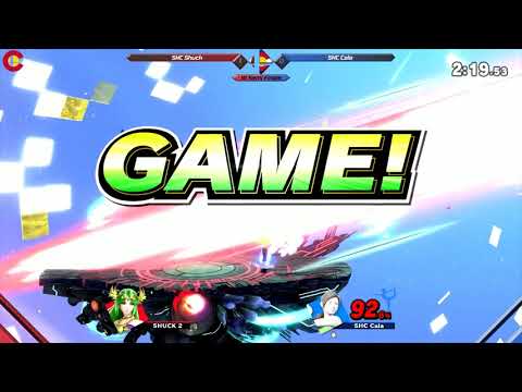 SHC Cala (Ike, Wii Fit Trainer, Peach) vs SHC Shuck (Palutena) - WSF