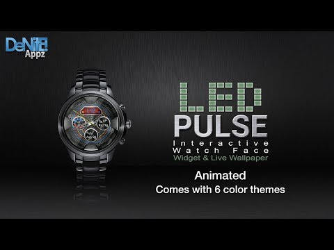 LED Pulse HD Watch Face Video
