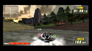preview picture of video 'Pursuit Force - Part 17 Time Trial: Capital City - Route 4'