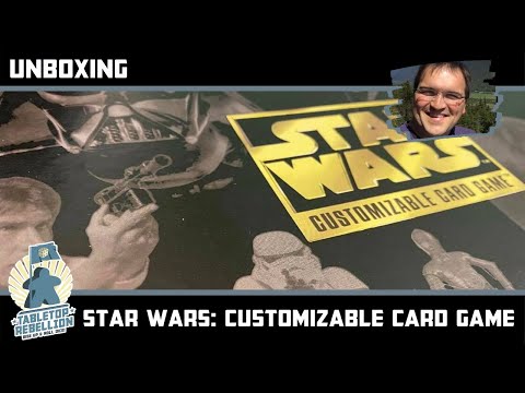 Star Wars: Customizable Card Game Unboxing - Tabletop Rebellion