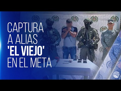 Captura a alias 'El viejo' en el Meta por el magnicidio de Miguel Uribe Turbay