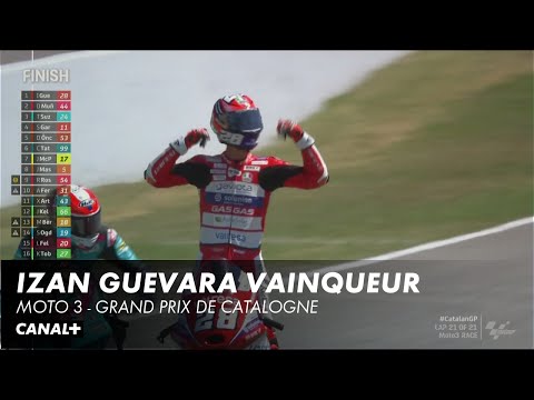 Izan Guevara vainqueur - Grand Prix de Catalogne - Moto 3