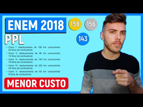 🛑RAZÃO - 158 Enem 2018 PPL - O presidente de uma empresa, com o objetivo de renovar sua frota de