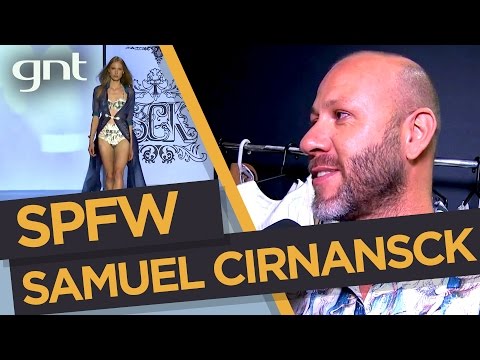Samuel Cirnansck fala sobre o desfile com Mari Weickert | SPFW TRANSN42