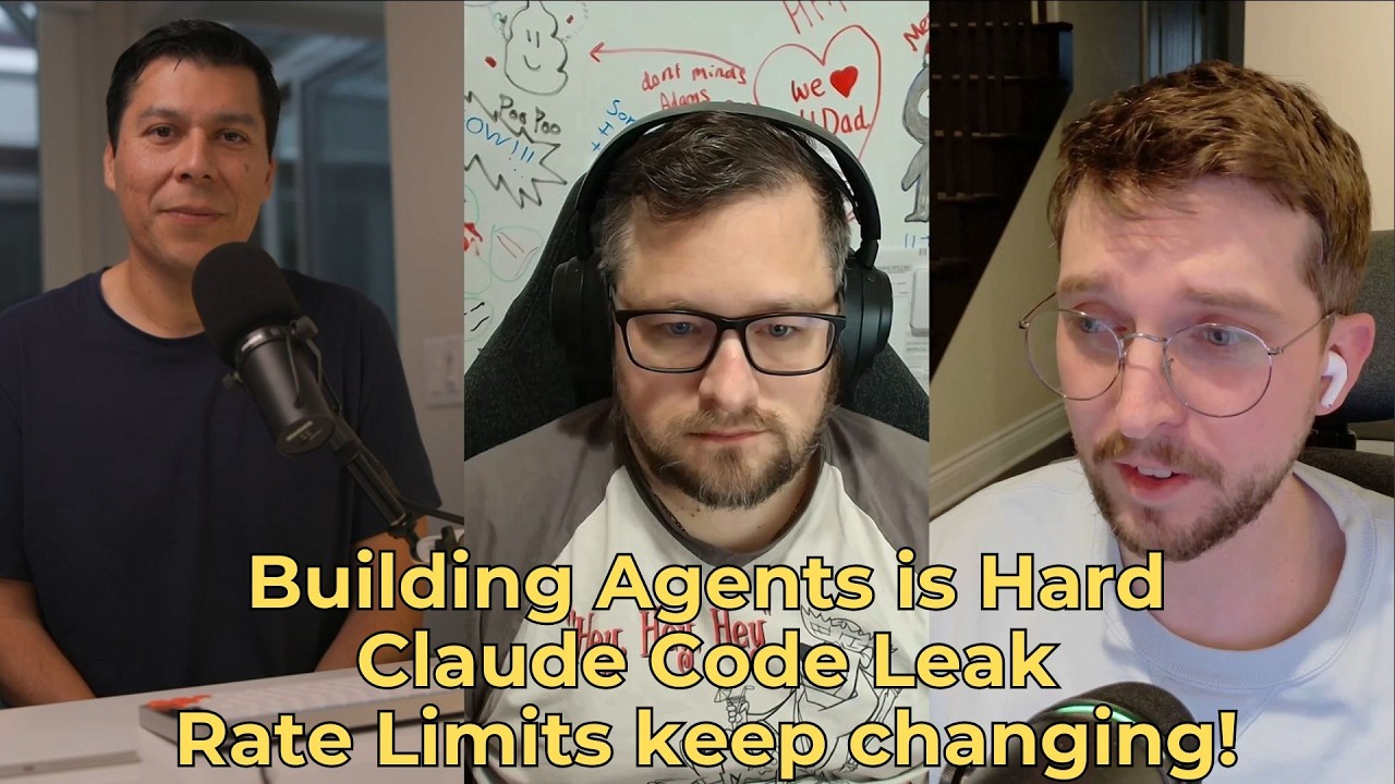 Claude Code Leak! Rate Limits keep changing, and Building Agentic Systems | Ep 13