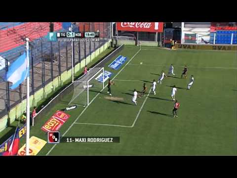 Gol de Rodríguez. Tigre 0 - Newell's 1. Fecha 16. Primera División 2014. FPT