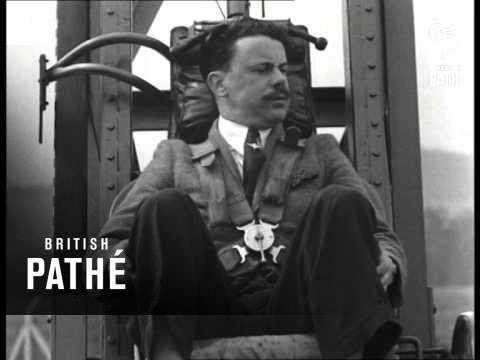 Testing An Aircraft Ejection Seat (1940)