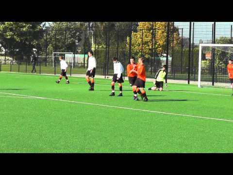 22 okt 2011 VV De Meern B1 - DOVO B1 vr 3-3 Doelpunt Sander, assist Anass
