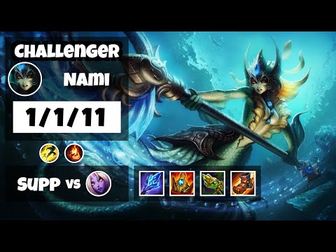 Nami vs Soraka OCE Challenger SUPPORT (1/1/11) - v11.12