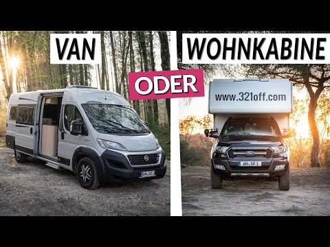 VAN oder Wohnkabine? - Vergleich - Vor/Nachteile - Erfahrungen - Gründe für den Wechsel zum Van