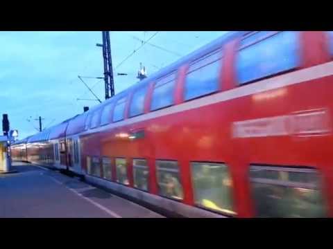 Ausfahrt RE60 nach Braunschweig in Hannover.