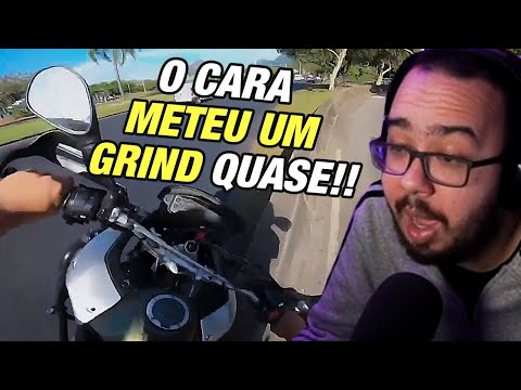LUDGERO REAGE AO QUEDAS DE MOTO 119 DO XRACING - Cortes do Ludgero