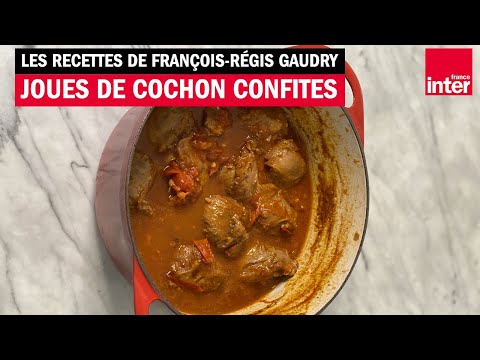 Recette recette joue de porc confite au four