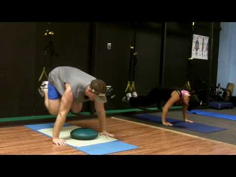 The TRX Suspended Atomic Pushup