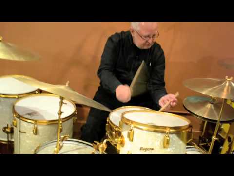 Steve Maxwell Vintage Drums - (Rogers Louie Bellson Kit w/Full Gold Hardware/Cymbals - 6/6/13)