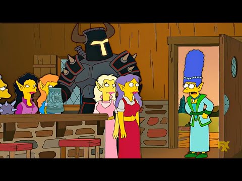 Simpsons 18x17 Marge is a gamer ("Earthland Realms" part 2)