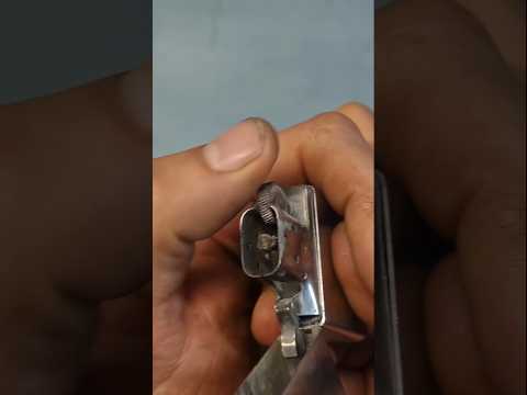 How To Replace, recharge, charge The Flint On Your Zippo Lighter / fire🔥🔥🔥🔥🔥