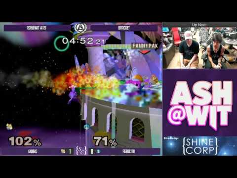 Ferocitii (Fox) vs GioGio (Peach) - ASH@WIT #115 Melee Bracket