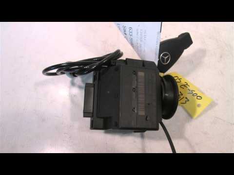 2005 Mercedes E500 Ignition Column Switch W/KEY ID A 2115451408 - mbiparts.com Used OEM Merce... OEM