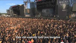 Down From The Sky - Trivium - Live @ Wacken Open Air 2011 Legendado PTBR 720p HD