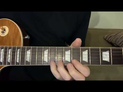 Slash style licks lesson Part 5 - transitioning through pentatonic boxes 1 through 4!
