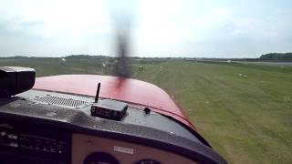 preview picture of video 'Take off from Turweston (EGBT) on runway 27 grass on 29/05/2012'